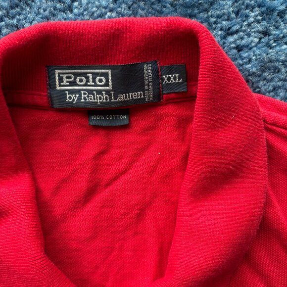 Polo Ralph Lauren Men's Red Polo-shirts - Picture 4 of 5
